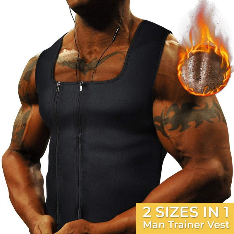 Men Sauna Vest Sweat Shapers